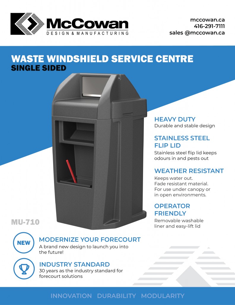 MU-710 Waste Windshield Service Centre 